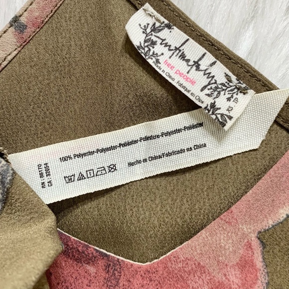 SOLD-Free People Floral Mini Slip Dress - Picture 11 of 13